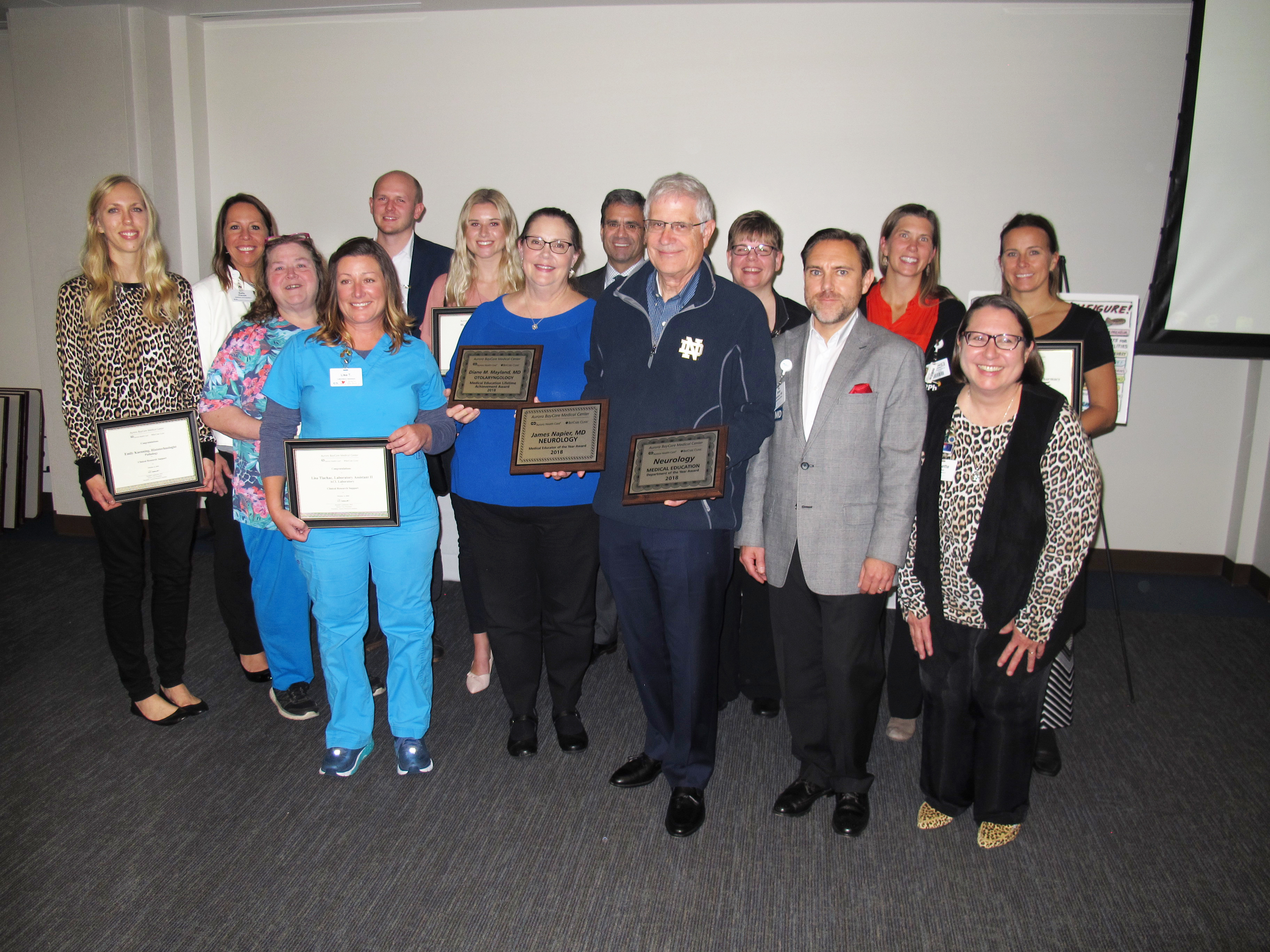 Aurora BayCare Names Top Teachers and Researchers 
