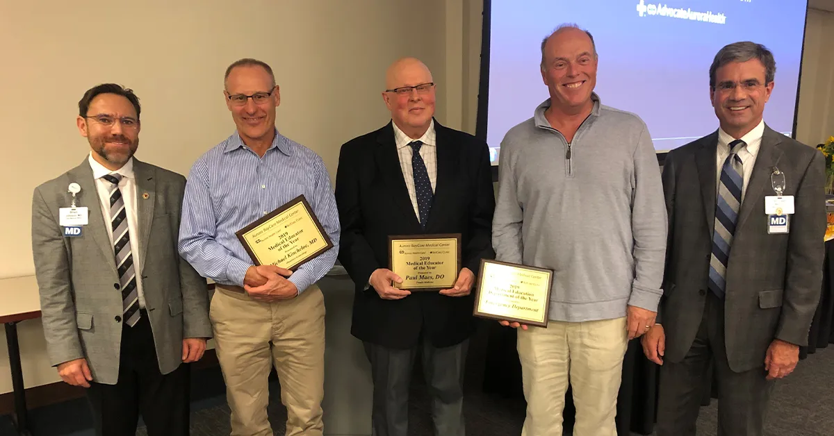 Educators and Researchers Awarded at 11th Annual Fall Research and Medical Education Reception